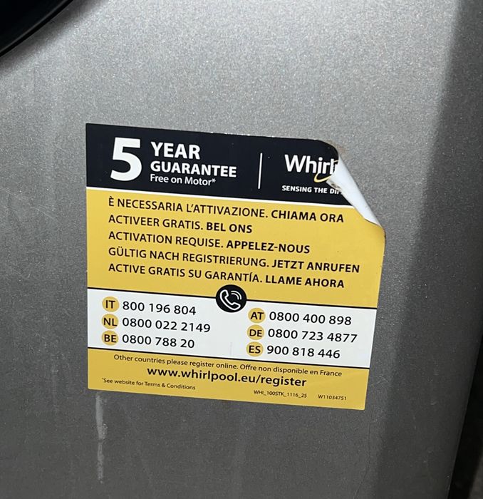 Masina de spălat Whirlpool 6 Sense