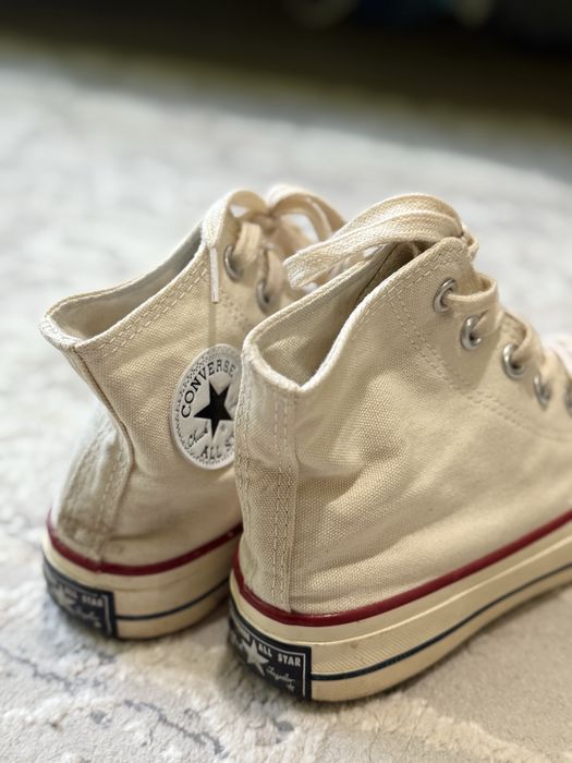 Бежевые Конверсы