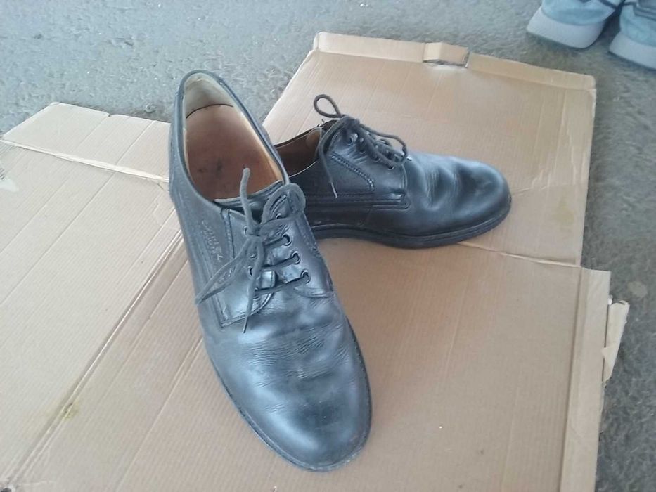 pantofi barbati piele Camel 43