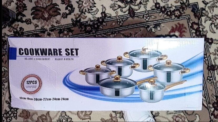Продам набор кастрюль за 20к