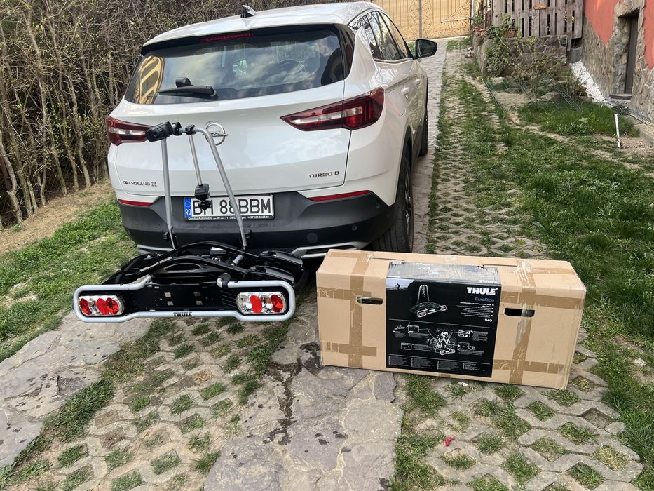 Suport 2 biciclete Thule EuroRide 940, rabatabil, ca nou!