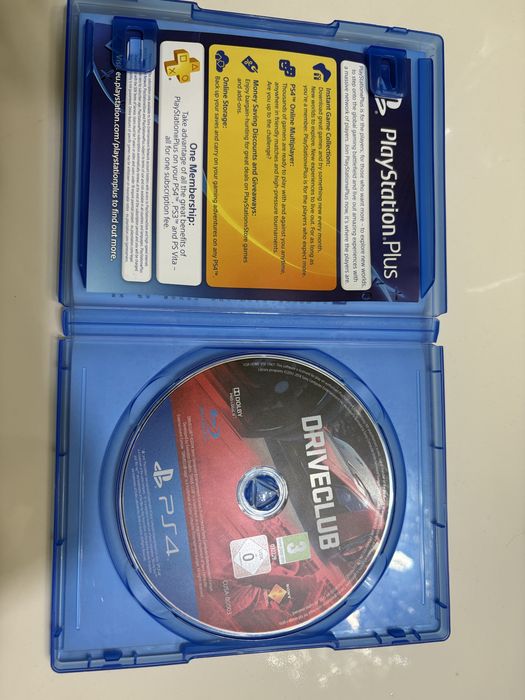 PS4 игра DRIVEclub