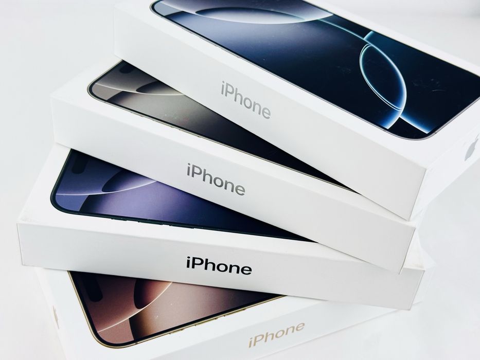 НОВ! Apple iPhone 16 Pro 128GB Desert / Natural / Black / White