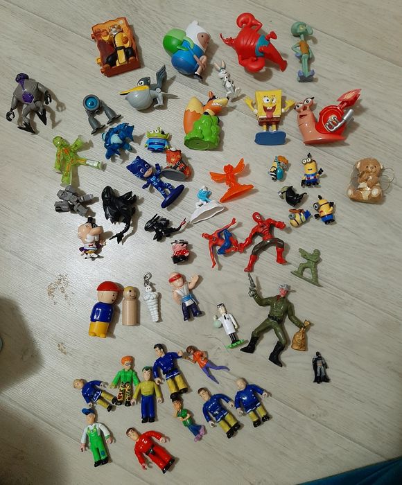 Персонажи мультфильмов и яйца Киндер Kinder. Оригинал: 100 тг ...