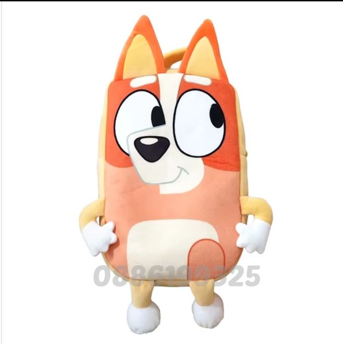 Плюшена играчка Раница Блуи и Бинго, Bluey and Bingo раница