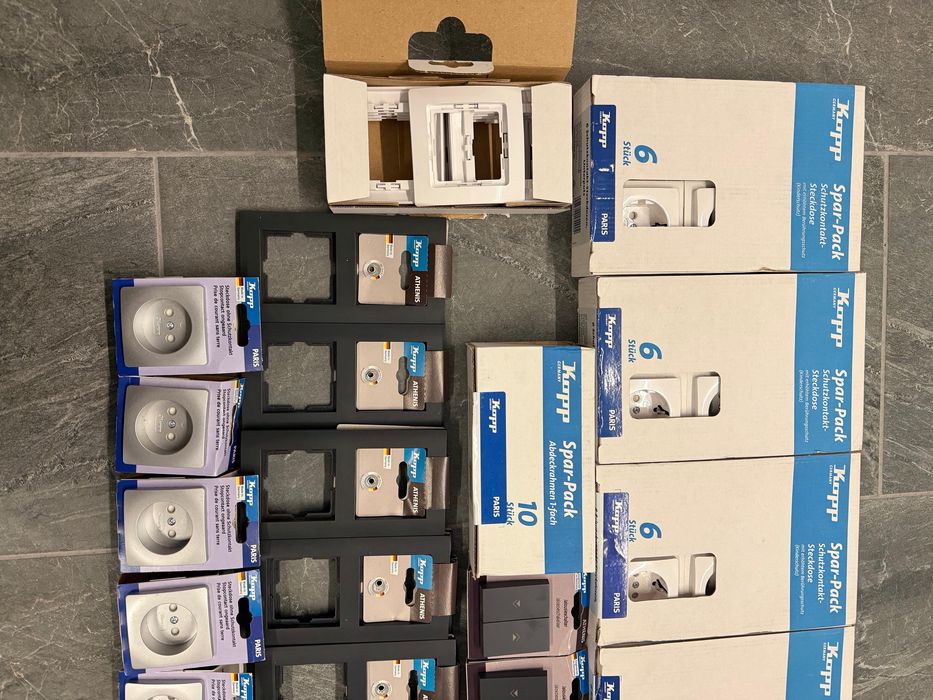 Lot Prize si Intrerupatoare Nemtesti Kopp - Produsele sunt noi!