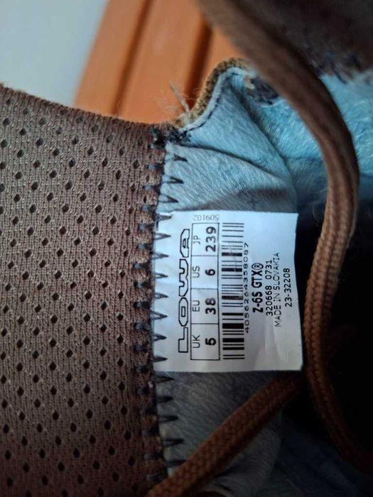 Ghete tactice LOWA Z-6S Coyote Goretex Gtx marimea 38