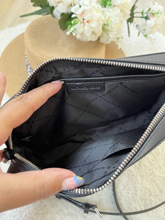 Michael Kors Guess Liu jo дамска чанта от естествена кожа сафиано