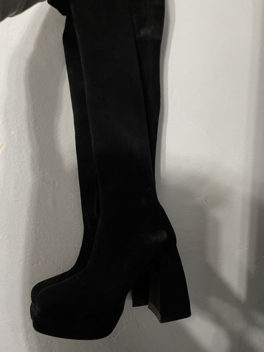 ботфорты на платформе