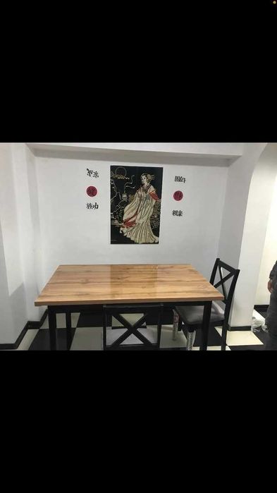Стол стул , Квадратный стол Алматы