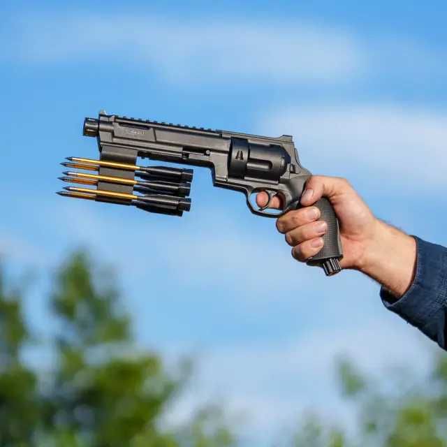 Pistol Cu Bile De CAUCIUC-AutoAparare Umarex HDR=>23.5 jouli Airsoft