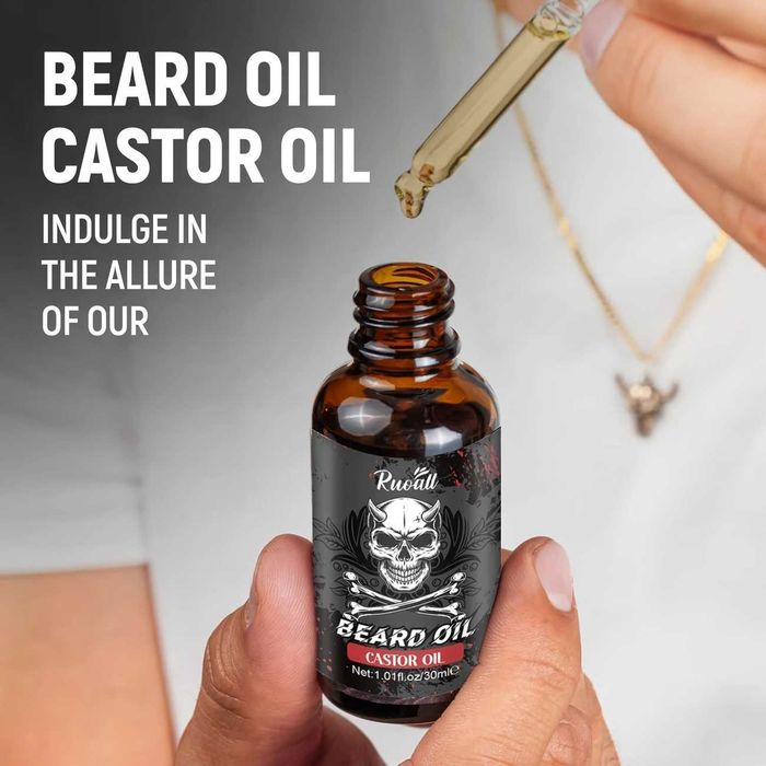 Комплект За Растеж На Брада – DERMAROLLER + BEARD OIL