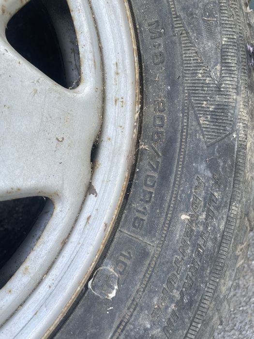 Гума с джанта (резрвна ) за HONDA  CR-V / хонда ЦРВ първа  генерация  15 цола