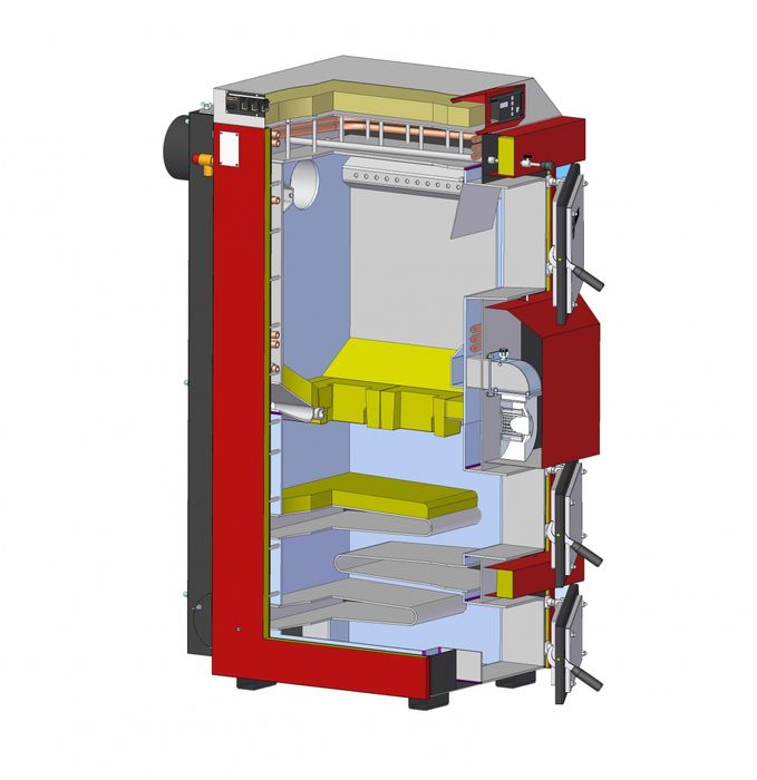 Centrala termica, cazan lemne cocs peleti, vas acumulare puffer boiler