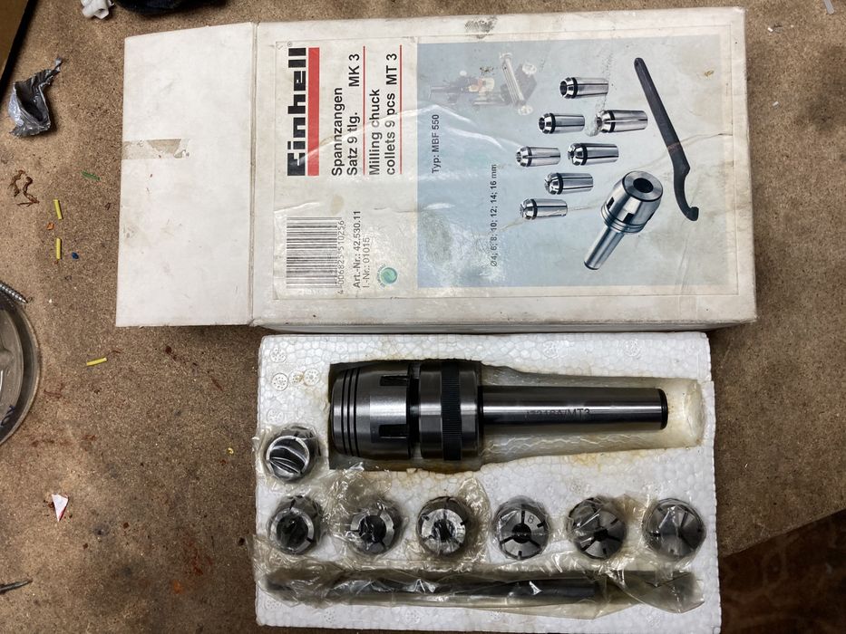 Дорник с цанги за фреза