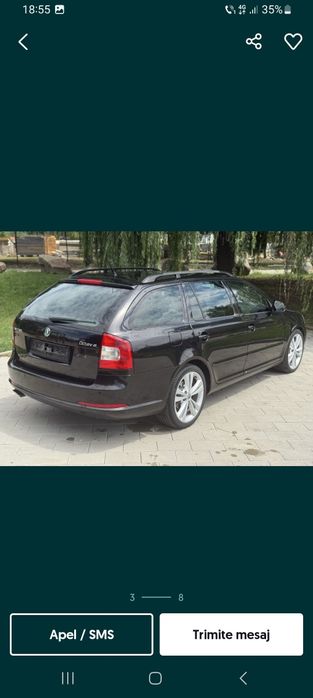 Skoda octavia WRS 2.0 TDI 170 cp
Intetior din piele foarte bine ingrij