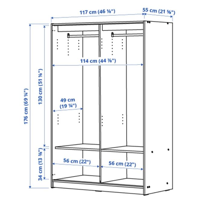 Dulap IKEA Kleppstad