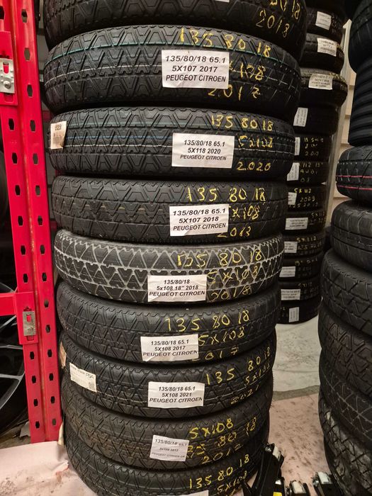 Roata REZERVA SLIM 5x108 18'' OEM Peugeot 3008 508 5008 Citroen DS NOU