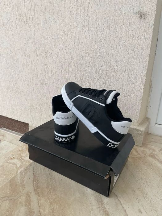 Adidasi d&g portofino cu săculeț si cutie
