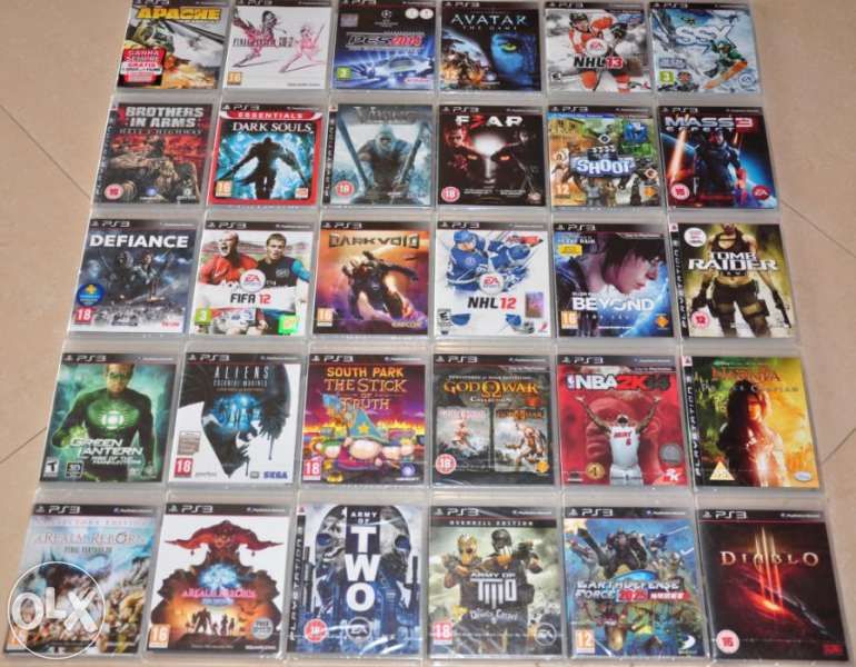 ps3,Списък 1,gta,fifa,duty,spiderman,batman,lego,dragon,dance,пс3