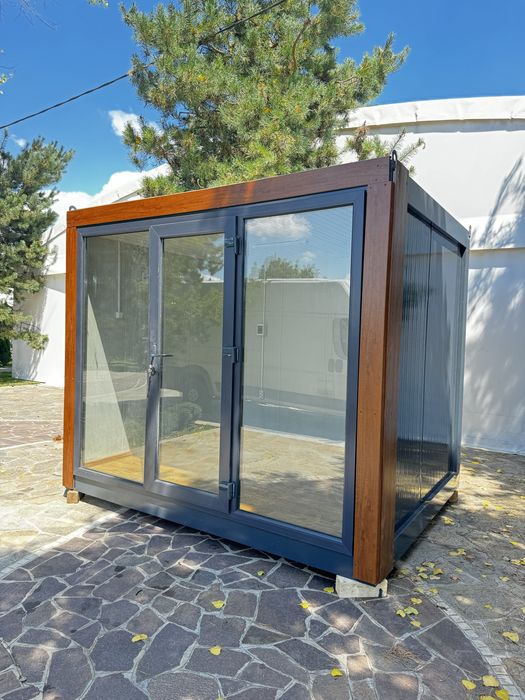 Container metalic pentru șantier, muncitori sau depozitare