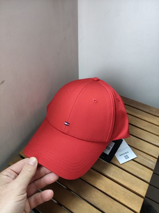 Tommy Hilfiger clasic BB cap sapcă unisex culoare roșu mărime OS noua originala