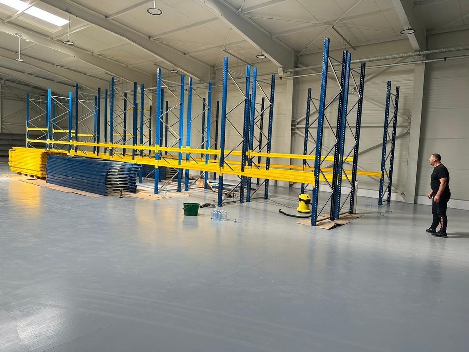 Rafturi industriale noi pentru paleti