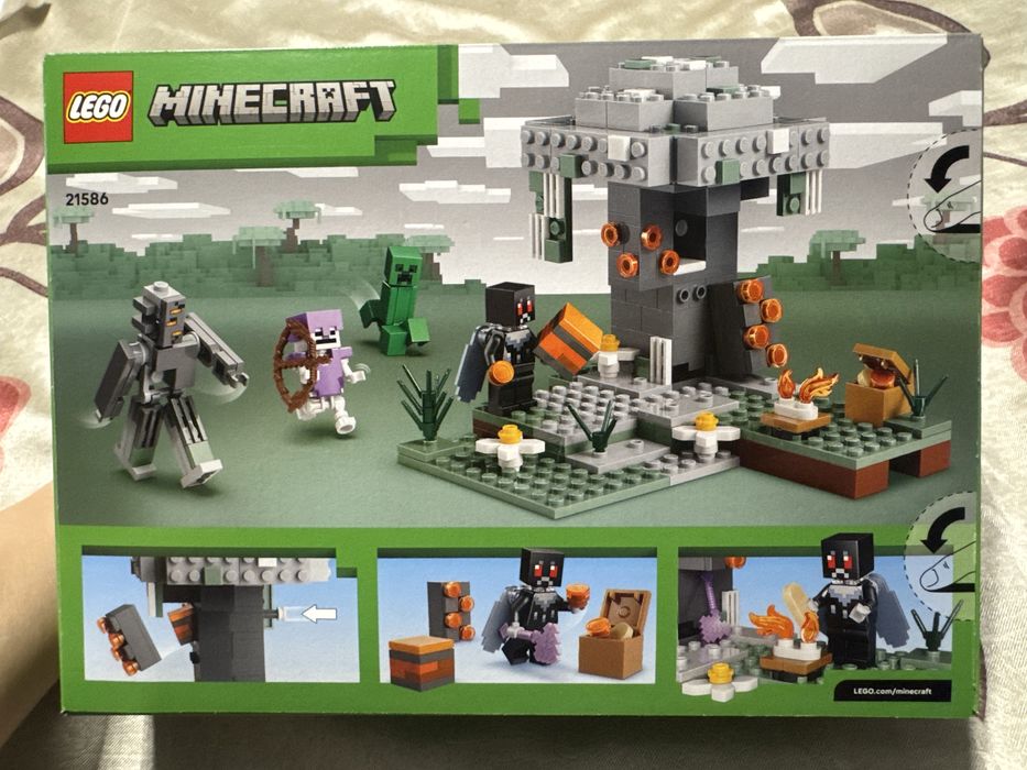 Lego ninjago 71801, friends, minecraft