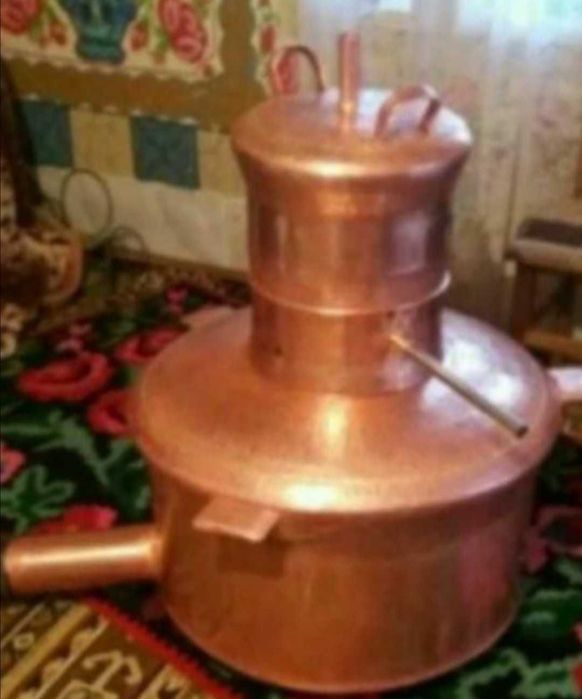 Vand cazane de tuica din  cupru alimentar capacitate de 170l
