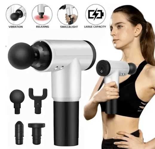 Fascial Gun Мускули масажор пистолет за разтриване и масаж
