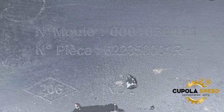 Scut sub bara fata 622350001R Renault Megane 3 [2008 - 2014]