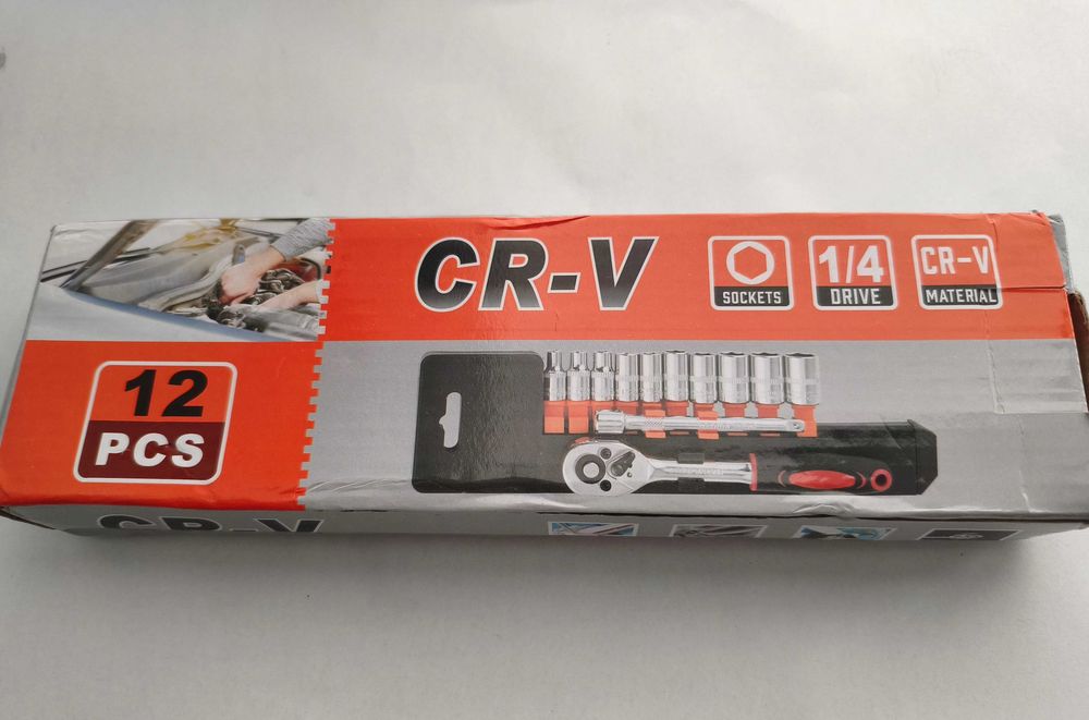 Set Tubulare 12 piese 4-13mm clicket