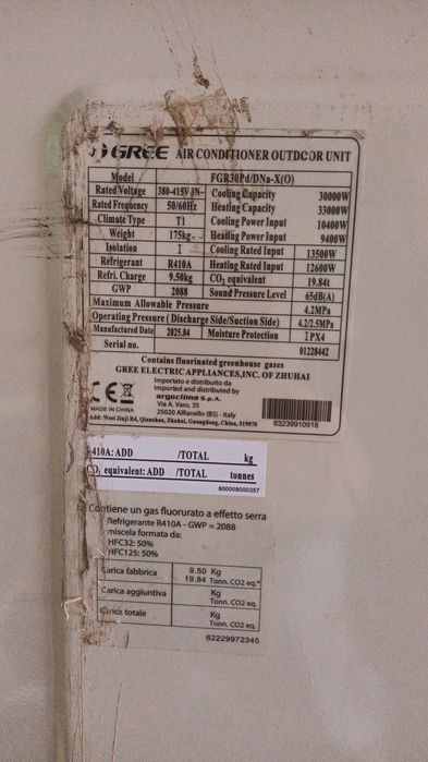 Aer conditionat industrial GREE