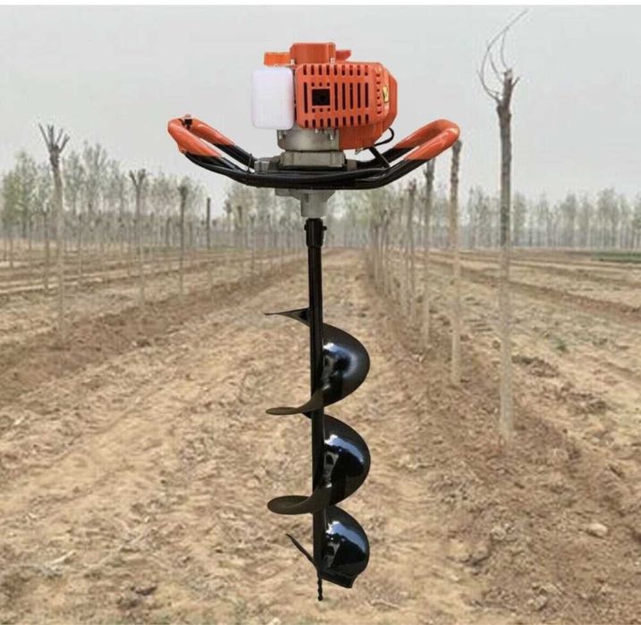 ПРОМОЦИЯ Бензинов свредел STAHLMAYER 12КуБ и различни свредла за почва