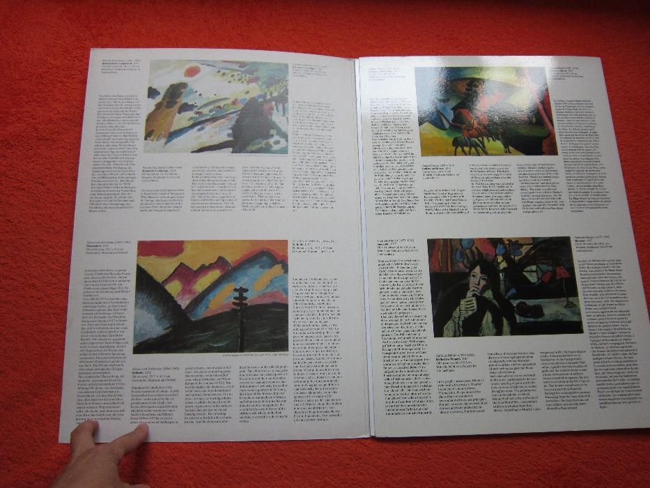 cadou deosebit Der Blaue Reiter Posterbook Germania