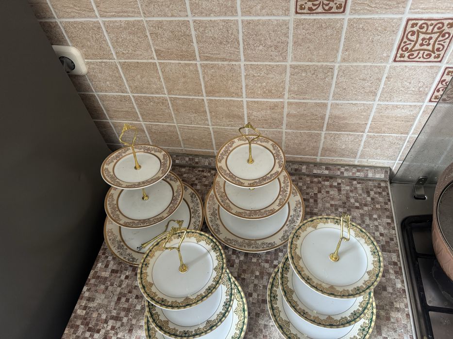 Этажерка посуда 4 шт