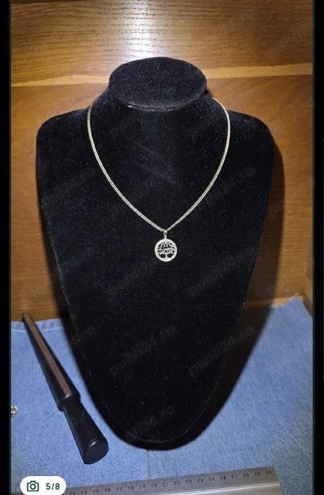 Lant+medalion 14 k