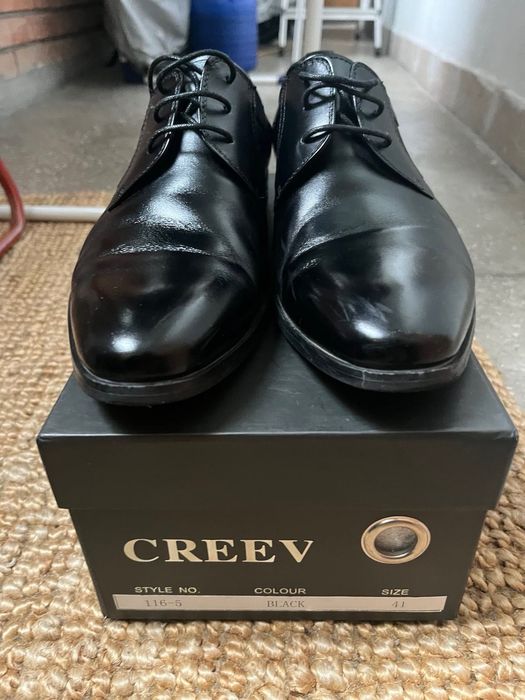 Pantofi piele ocazie, barbati, marimea 41, APROAPE NOI