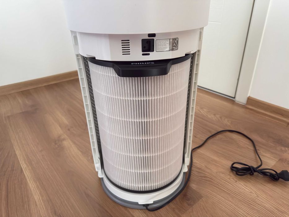 Purificator aer PHILIPS AC3858, 3 trepte viteza, Hepa, Wi-Fi, alb