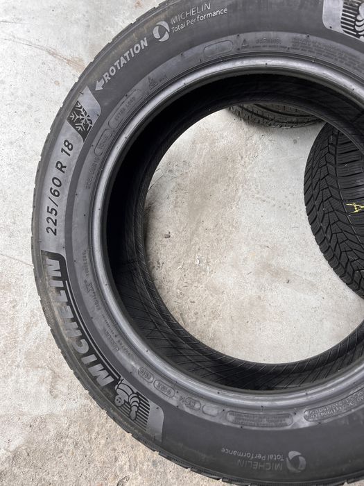 4 anvelope iarna 225/60/18 , michelin , 6-7 mm