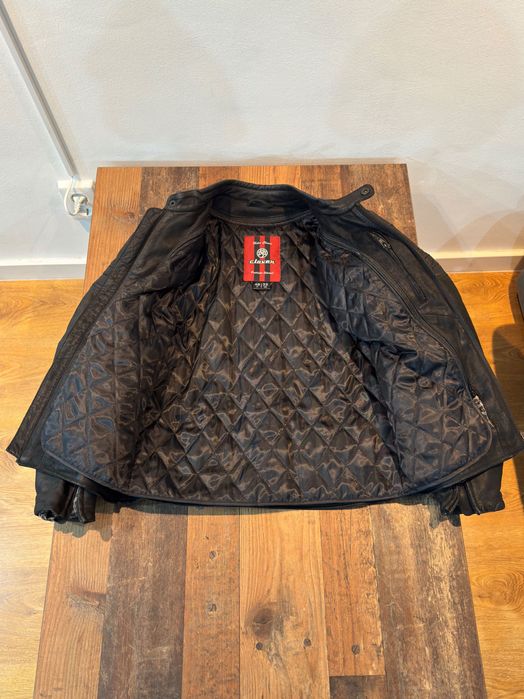 Jacheta Piele Moto | Clover BULLET PRO | Neagra