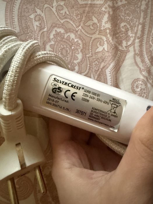 Fier de calcat portabil Silver Crest nou-ideal pentru vacante