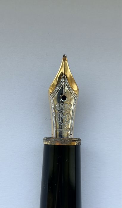 Stilou Montblanc Meisterstück Solitaire 144 – Argint 925 – Aur 14K