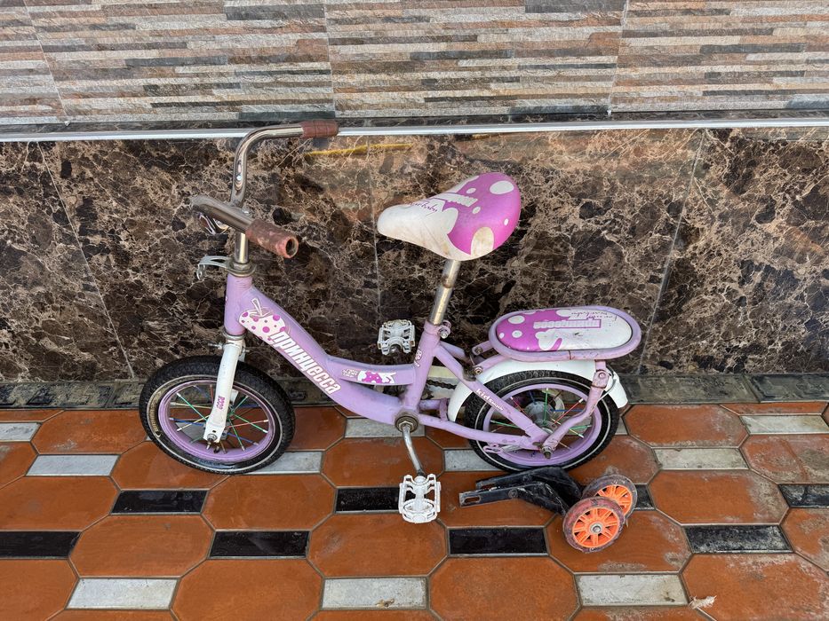 Велосипед детский принцесса