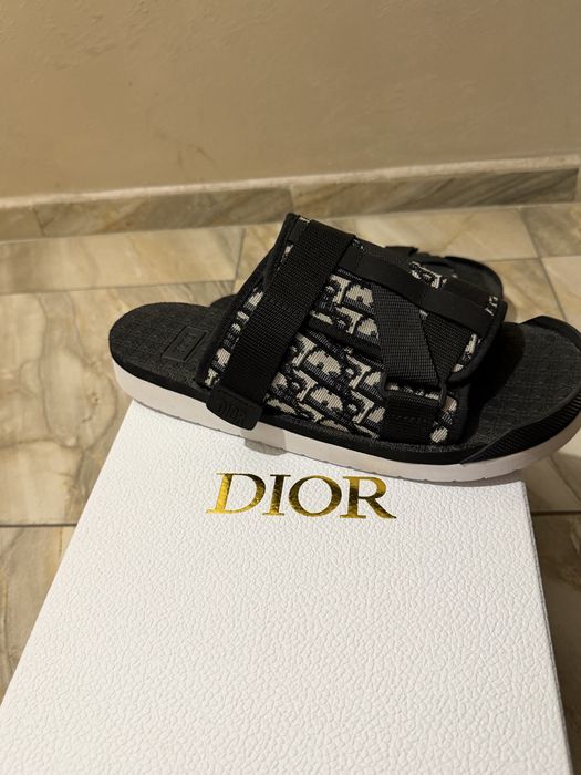 Dior Alpha Sandal Slides obilque