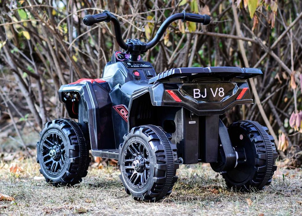 ATV electric pentru copii, Kinderauto BJV8 25W 6V cu music player RED