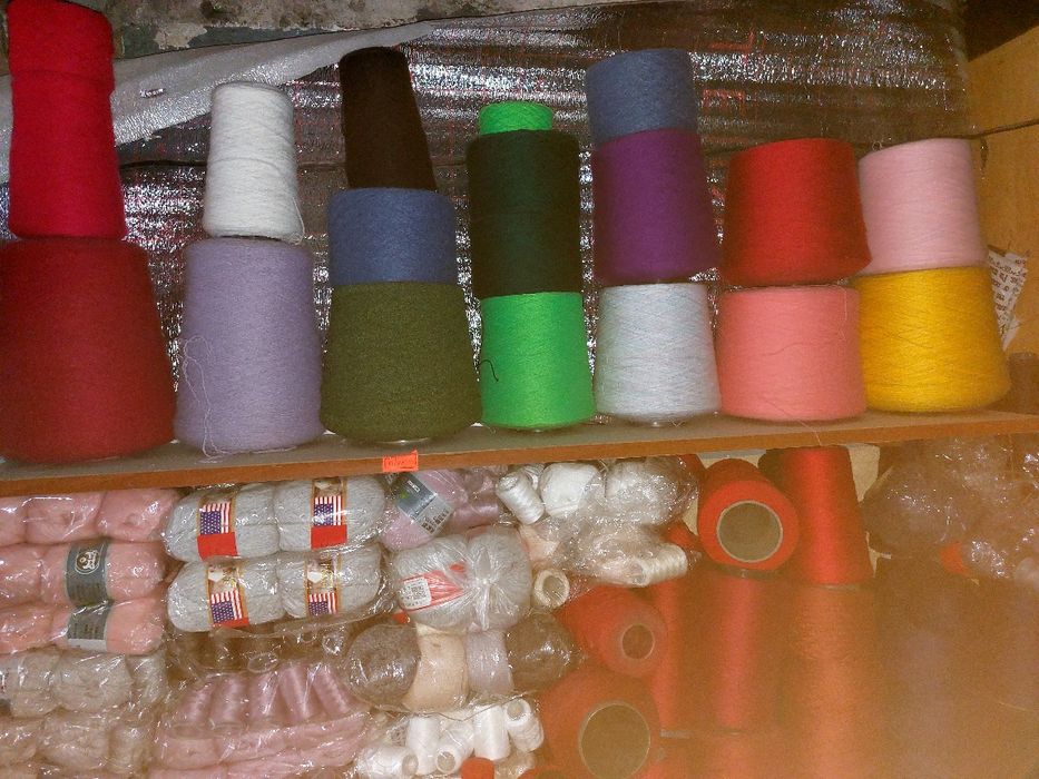 Пряжа пух норки, акрил