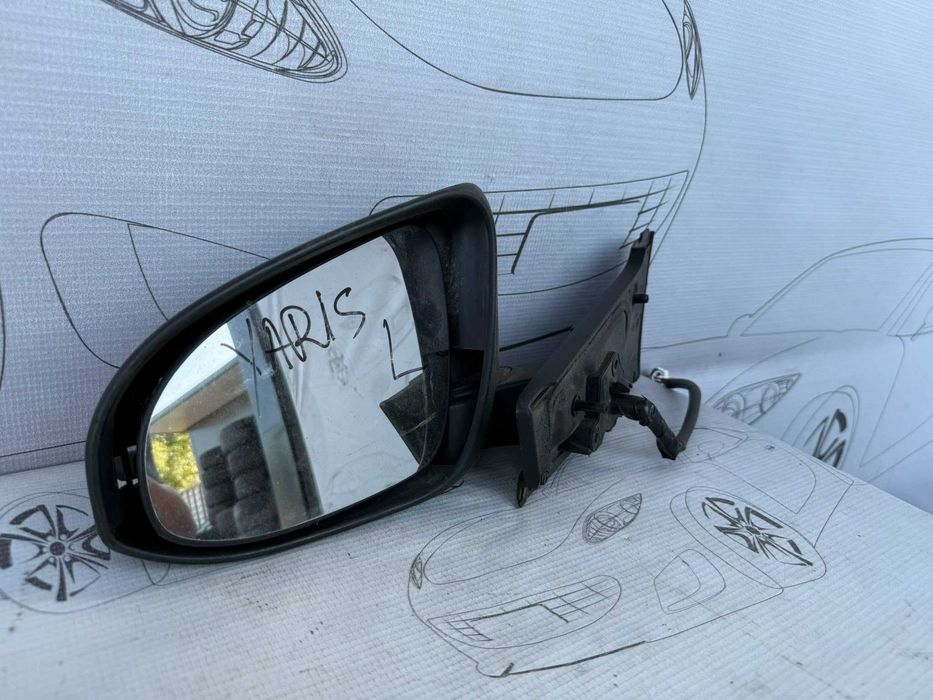Oglindă Retrovizoare Stânga 7 Pini Toyota Yaris 879400DB60 / [2012-2014] / (5C3)