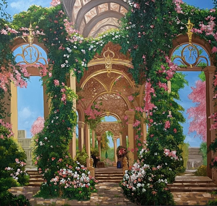 Рисуем картины на заказ (с карандашом и красками  )