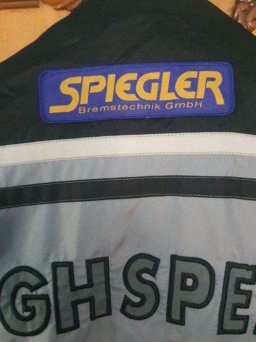 Geacă MOTO SPIEGLER, 3XL, Cu Imprimeuri și Protecții.